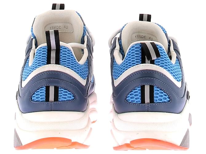 Dior Sneakers blu e arancioni "B22" - vista 5