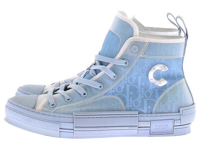 Dior Sneakers "B23" blu chiaro - vista 3