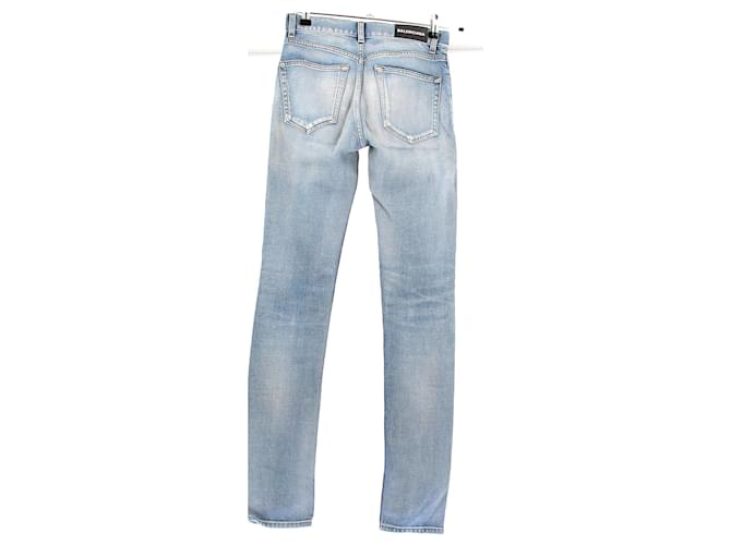Vaqueros Balenciaga de algodón azul - vista 2