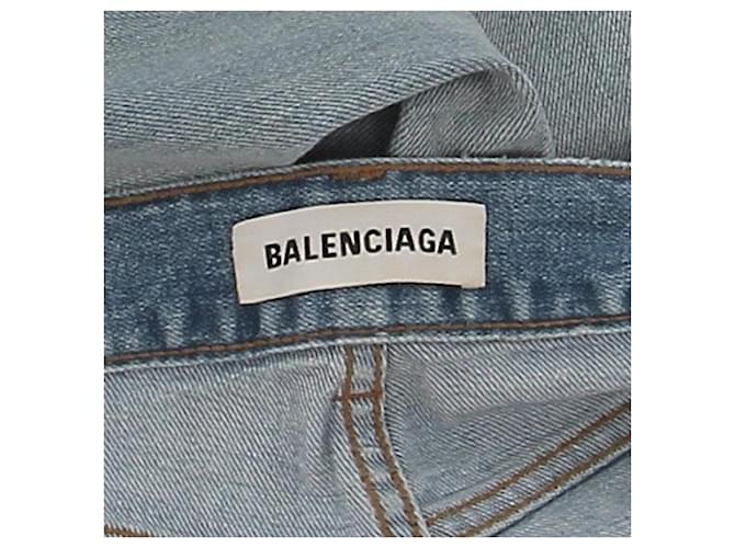 Vaqueros Balenciaga de algodón azul - vista 4