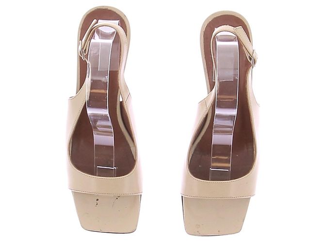 By Far Sandali con tacco beige - vista 6