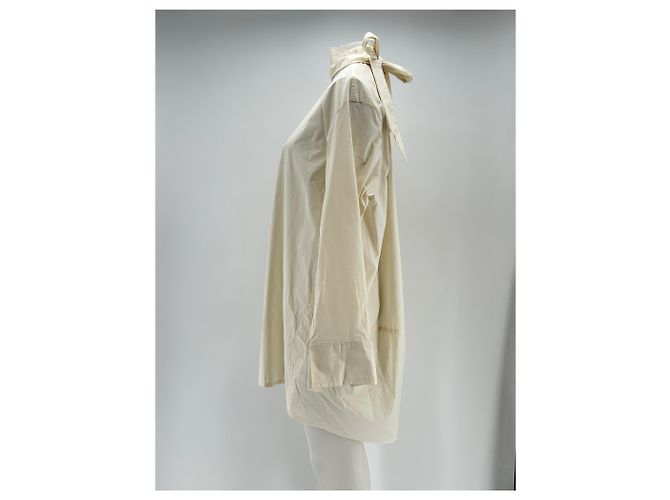 Elia Essentials. Camisa Elia Essentials ESSE beige de algodón - vista 4
