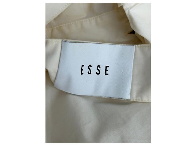 Elia Essentials. Camisa Elia Essentials ESSE beige de algodón - vista 5