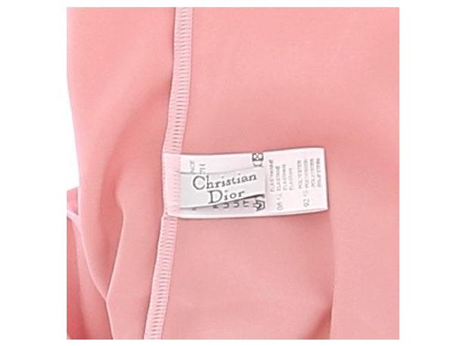 Camisón Dior de satén rosa - vista 5