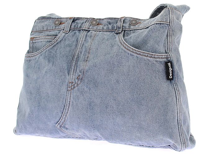 Desigual Denim Schultertasche Blau - Ansicht 5