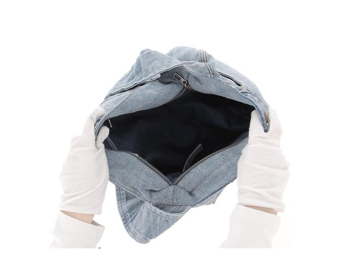 Desigual Denim Schultertasche Blau - Ansicht 9