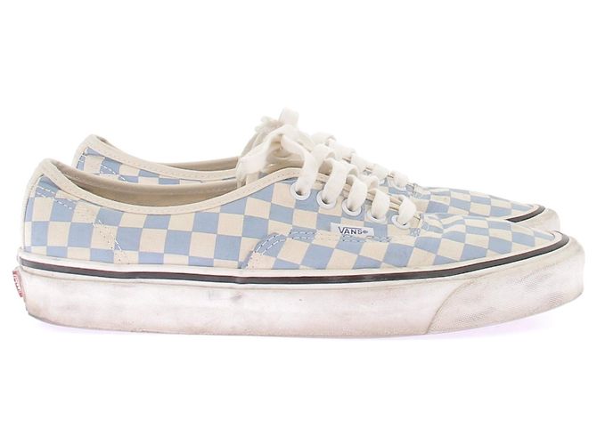Vans Sneakers a scacchi "Authentic 44 DX" Blu - vista 2