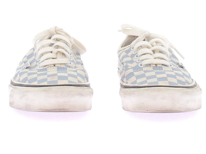 Vans Sneakers a scacchi "Authentic 44 DX" Blu - vista 4