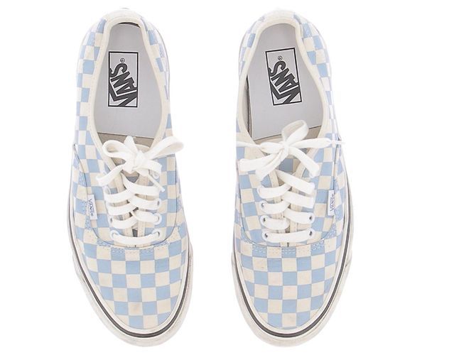 Vans Sneakers a scacchi "Authentic 44 DX" Blu - vista 6