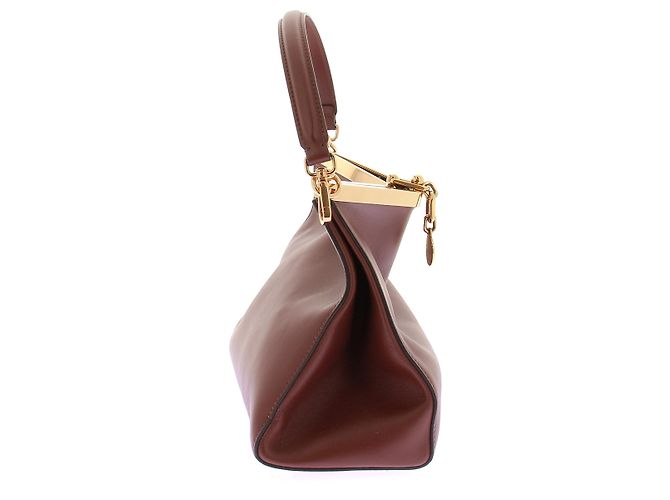 Etro Borsa in pelle cammello "Vela" Marrone - vista 5