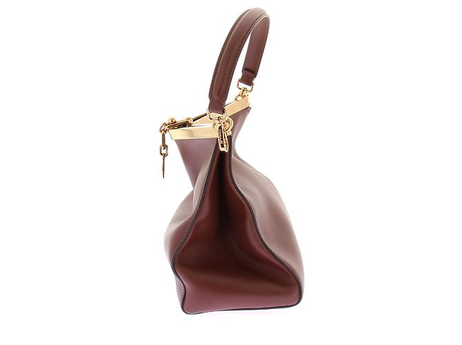Etro Borsa in pelle cammello "Vela" Marrone - vista 6