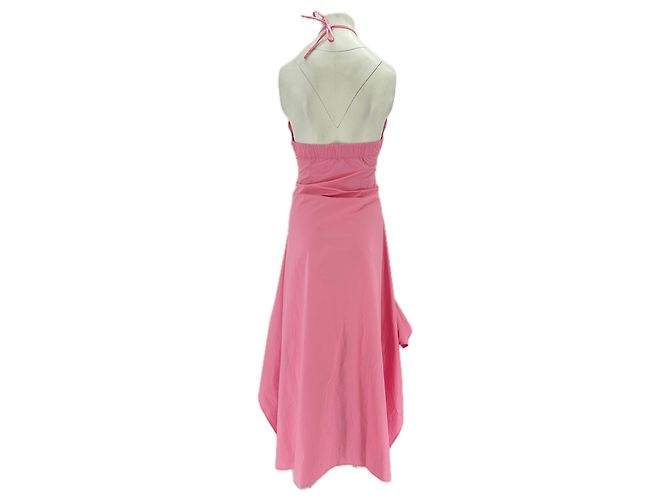 Autre Marque Vestido largo sin mangas rosa NINETY PERCENT XS - vista 2