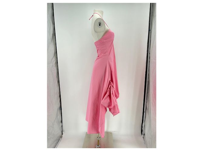 Autre Marque Vestido largo sin mangas rosa NINETY PERCENT XS - vista 3