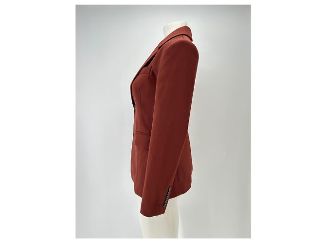 Blazer de lana rojo A.L.C Roja - vista 4
