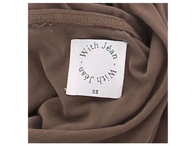 Autre Marque With Jéan Braunes Trägerloses Kleid - Ansicht 6