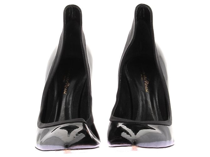 Gianvito Rossi Décolleté neri "Tuxedo" Nero - vista 4