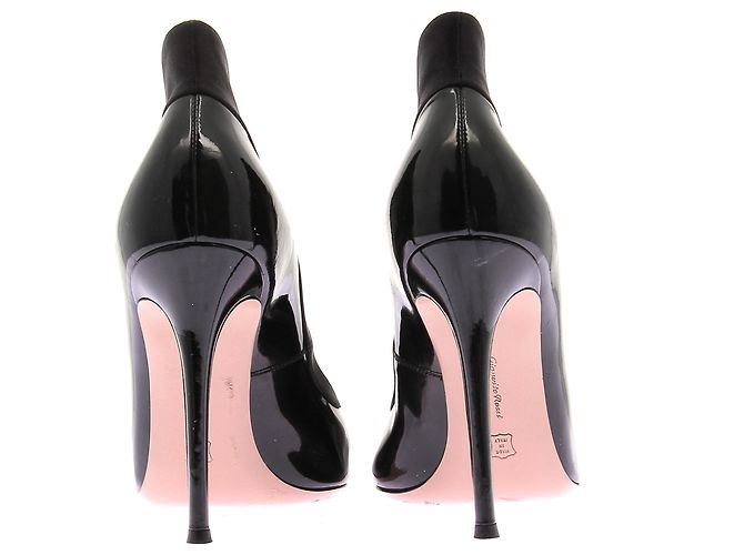 Gianvito Rossi Décolleté neri "Tuxedo" Nero - vista 5