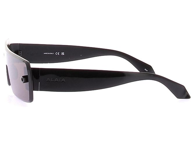 Alaïa Gafas de sol "Narrow Mask" Negro - vista 4