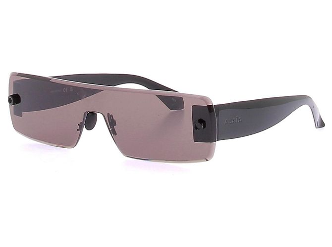 Alaïa Gafas de sol "Narrow Mask" Negro - vista 5