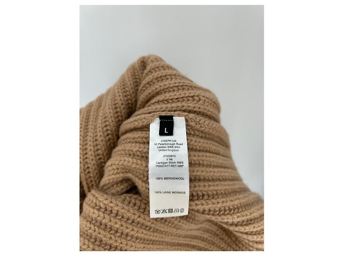 Suéter Joseph de lana camel L Camello - vista 6