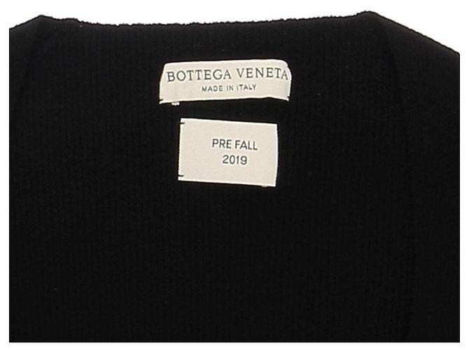 Bottega Veneta Top negro de mangas largas - vista 5