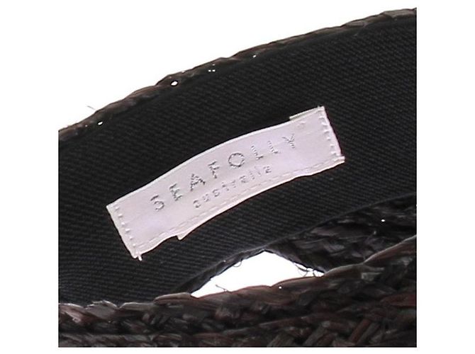 Seafolly Visiera in rafia nera Nero - vista 8