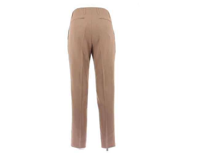 Dries Van Noten Calça bege de lã - vista 2