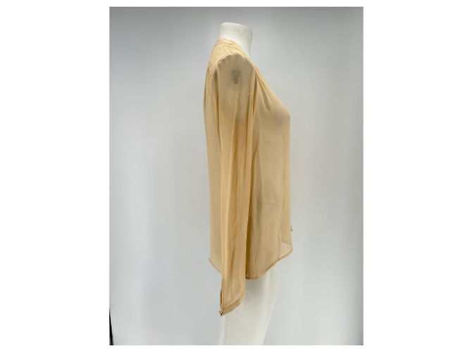 Autre Marque Top de seda beige FELDER FELDER - vista 3