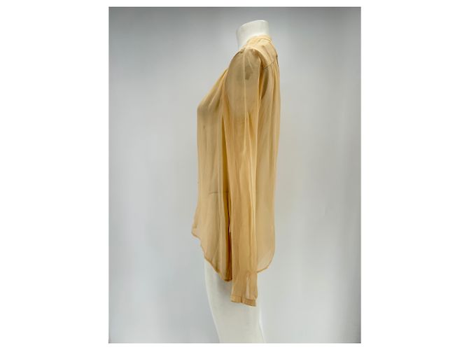 Autre Marque Top de seda beige FELDER FELDER - vista 4