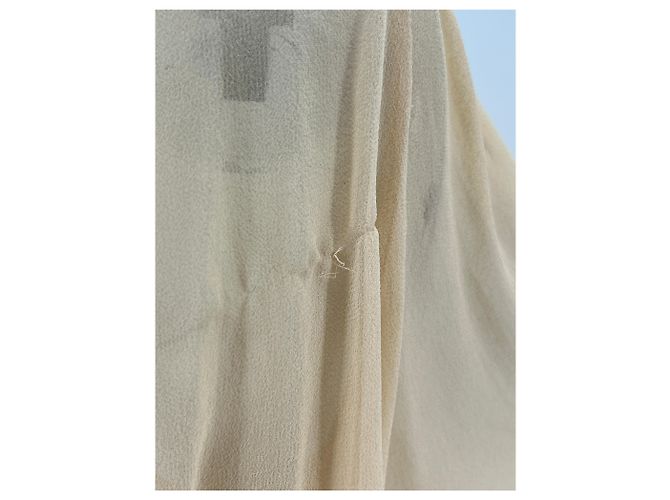 Autre Marque Top de seda beige FELDER FELDER - vista 5