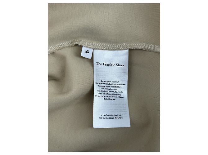 Autre Marque Robe beige - vue 6