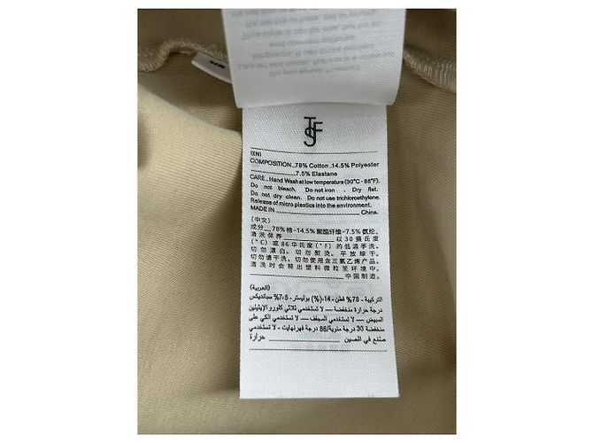 Autre Marque Robe beige - vue 7