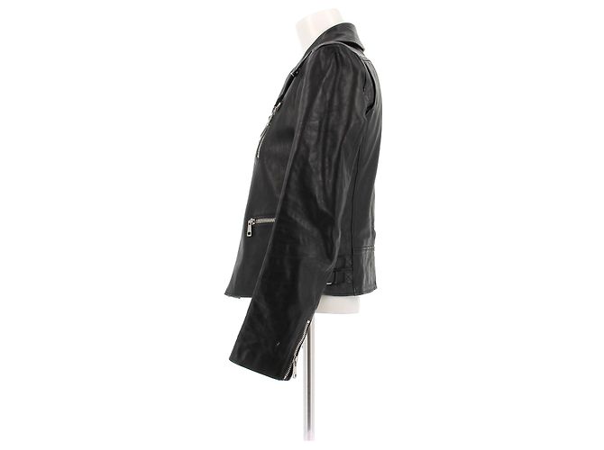Gucci Lederjacke Perfecto Schwarz - Ansicht 3