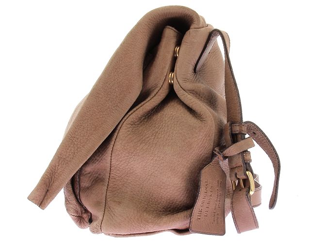Prada Borsa a tracolla marrone - vista 3