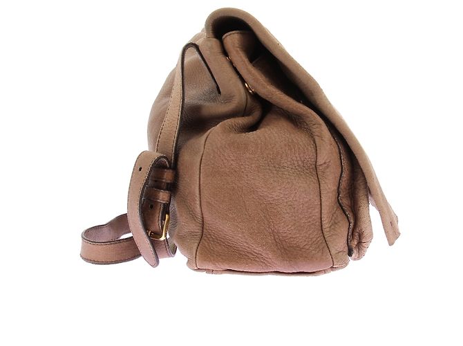 Prada Borsa a tracolla marrone - vista 4