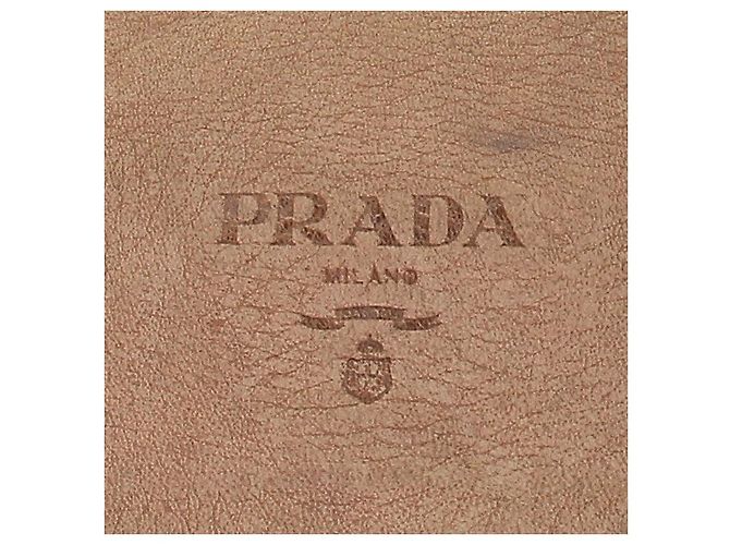 Prada Borsa a tracolla marrone - vista 7