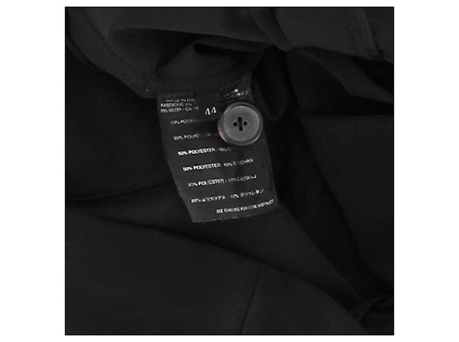 Prada Black Button Jacket Polyester Size 44 - view 6