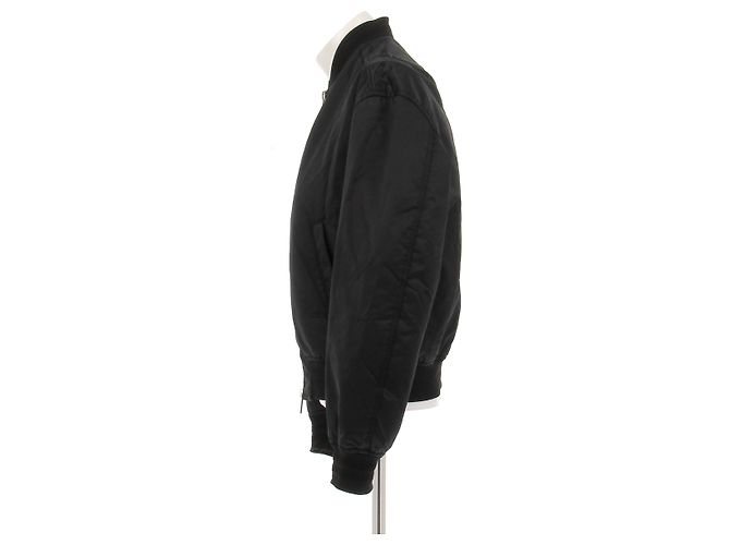 Giacca Bomber Dior Nera con Logo Nero - vista 4