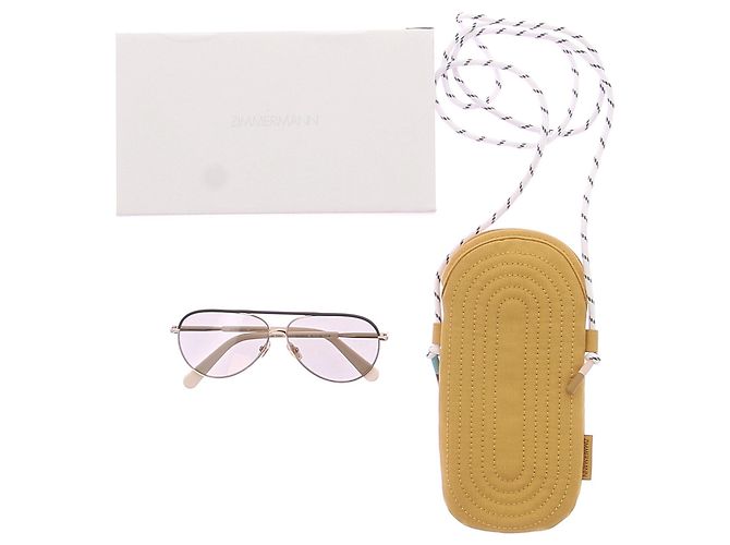Zimmermann Gafas de sol "Ripple Aviator" Beige - vista 7