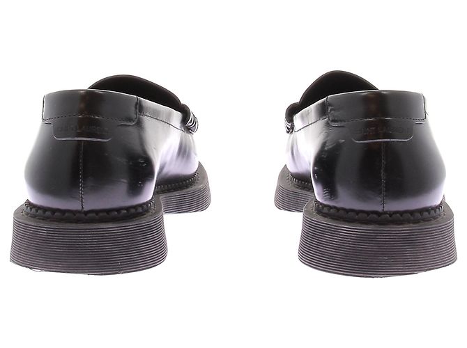 Mocassini Saint Laurent in pelle nera Taglia 43 Nero - vista 5