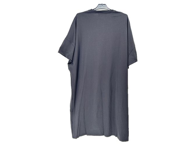 Autre Marque T-shirt in cotone nero WEINSANTO - vista 2