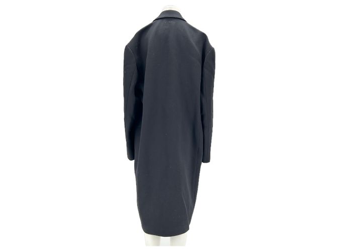 Cappotto in lana nero Balenciaga - vista 2