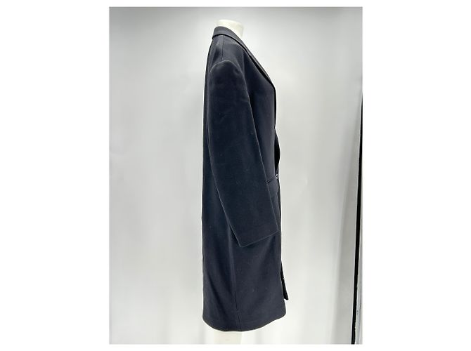 Cappotto in lana nero Balenciaga - vista 3