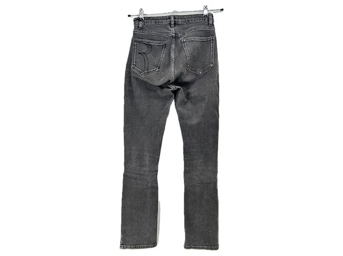 Jeans Rouje de algodón gris Talla 25 - vista 2