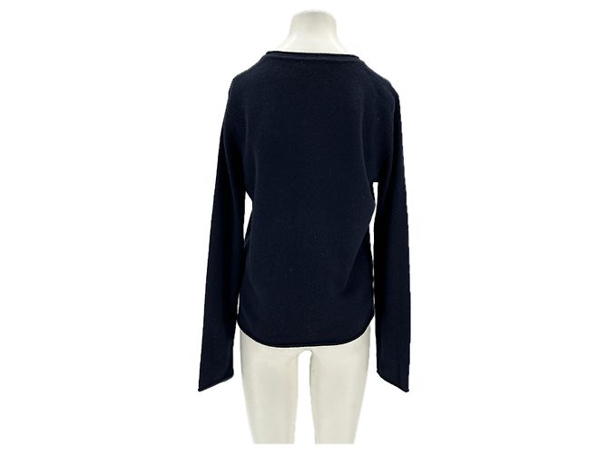 Tommy Hilfiger Wollpullover Marineblau - Ansicht 2