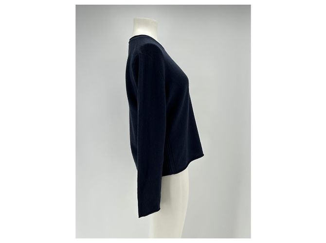 Tommy Hilfiger Wollpullover Marineblau - Ansicht 3