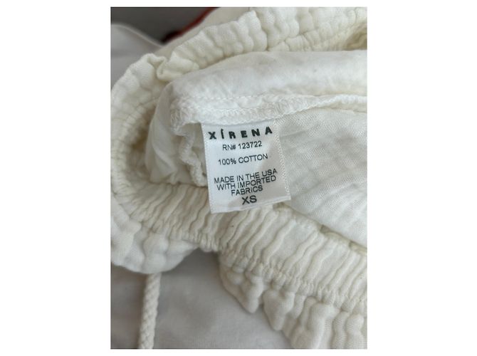 Autre Marque Shorts brancos de algodão XIRENA - vista 4