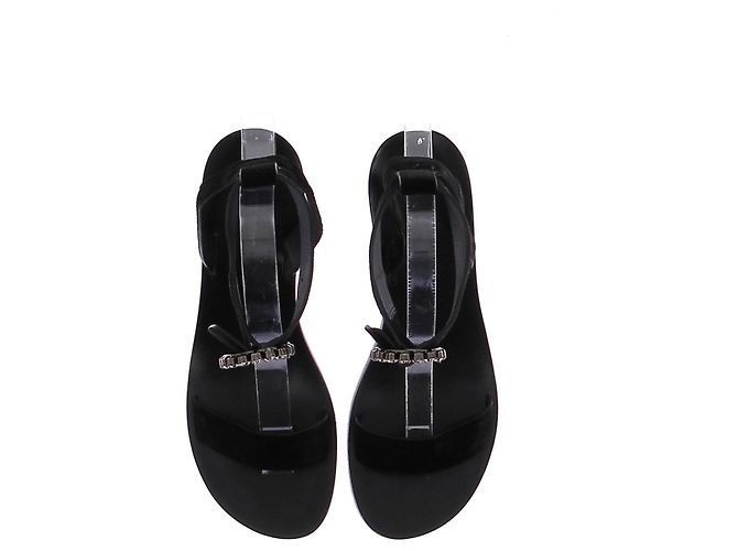 Isabel Marant Sandali con tacco in camoscio Nero - vista 6
