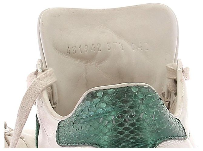 Gucci Leder Sneakers "Ace" Weiß - Ansicht 9