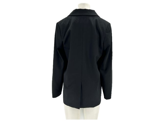 Autre Marque NYNNE Schwarzer Blazer aus Mischwolle Größe 36 - Ansicht 2